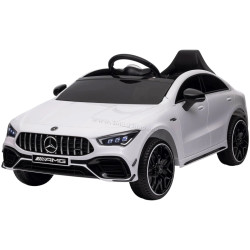 Masinuta electrica Kids Car Mercedes-Benz CLA45 (White) Thumb