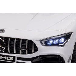 Masinuta electrica Kids Car Mercedes-Benz CLA45 (White) Thumb