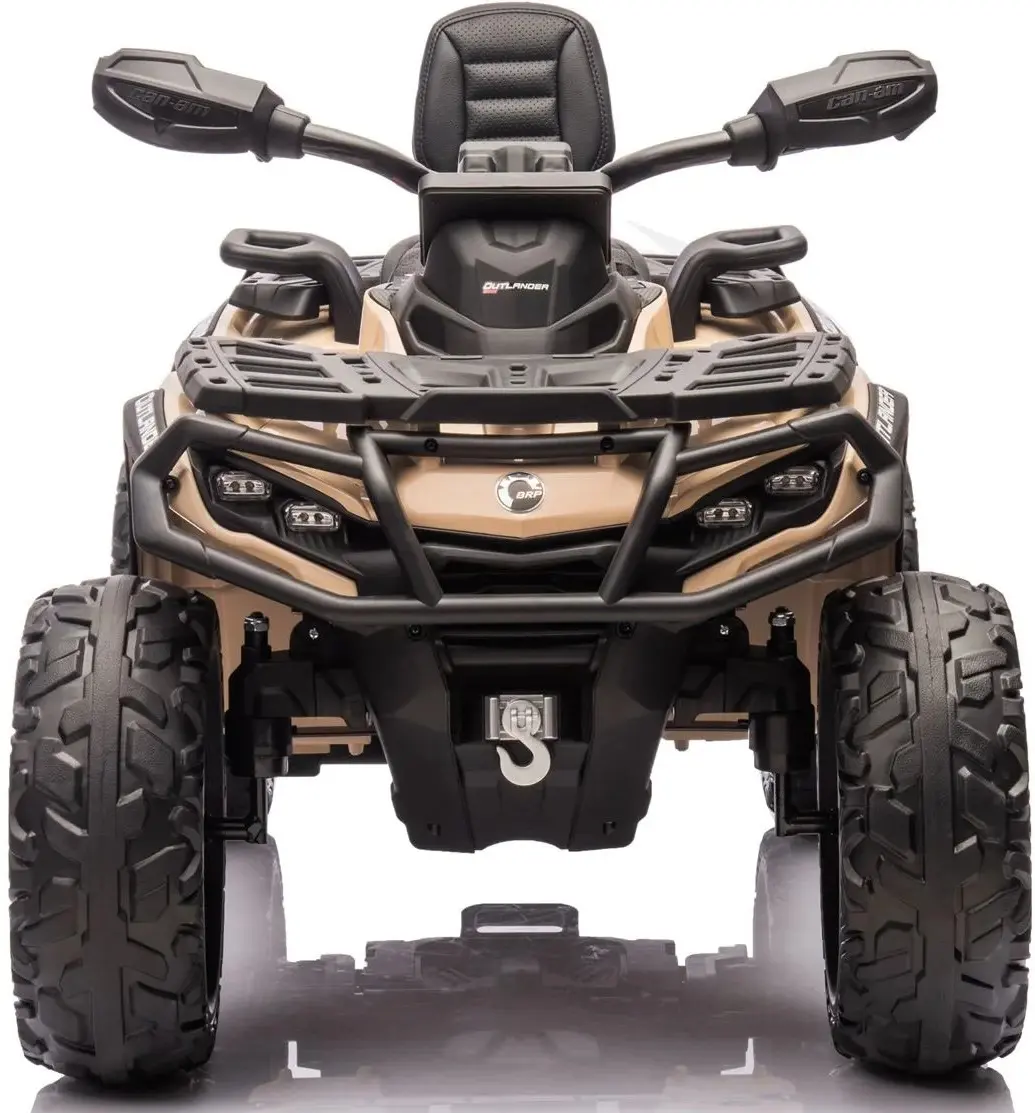 Электроквадроцикл KikkaBoo Can Am Outlander (Khaki) - 2