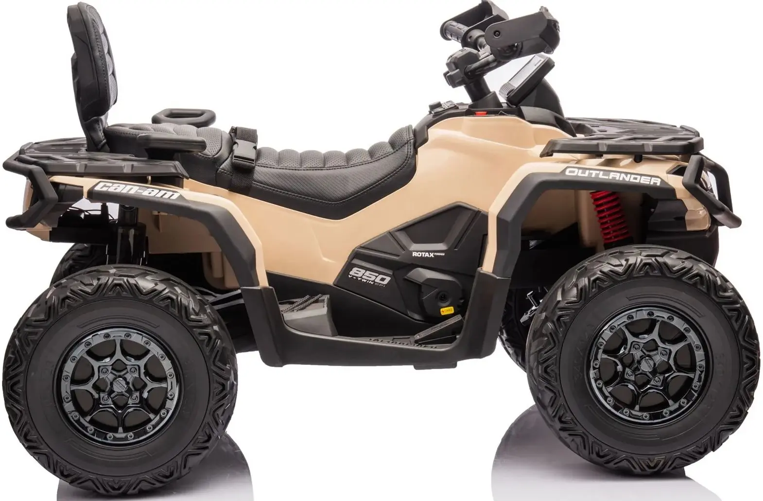 Электроквадроцикл KikkaBoo Can Am Outlander (Khaki) - 3