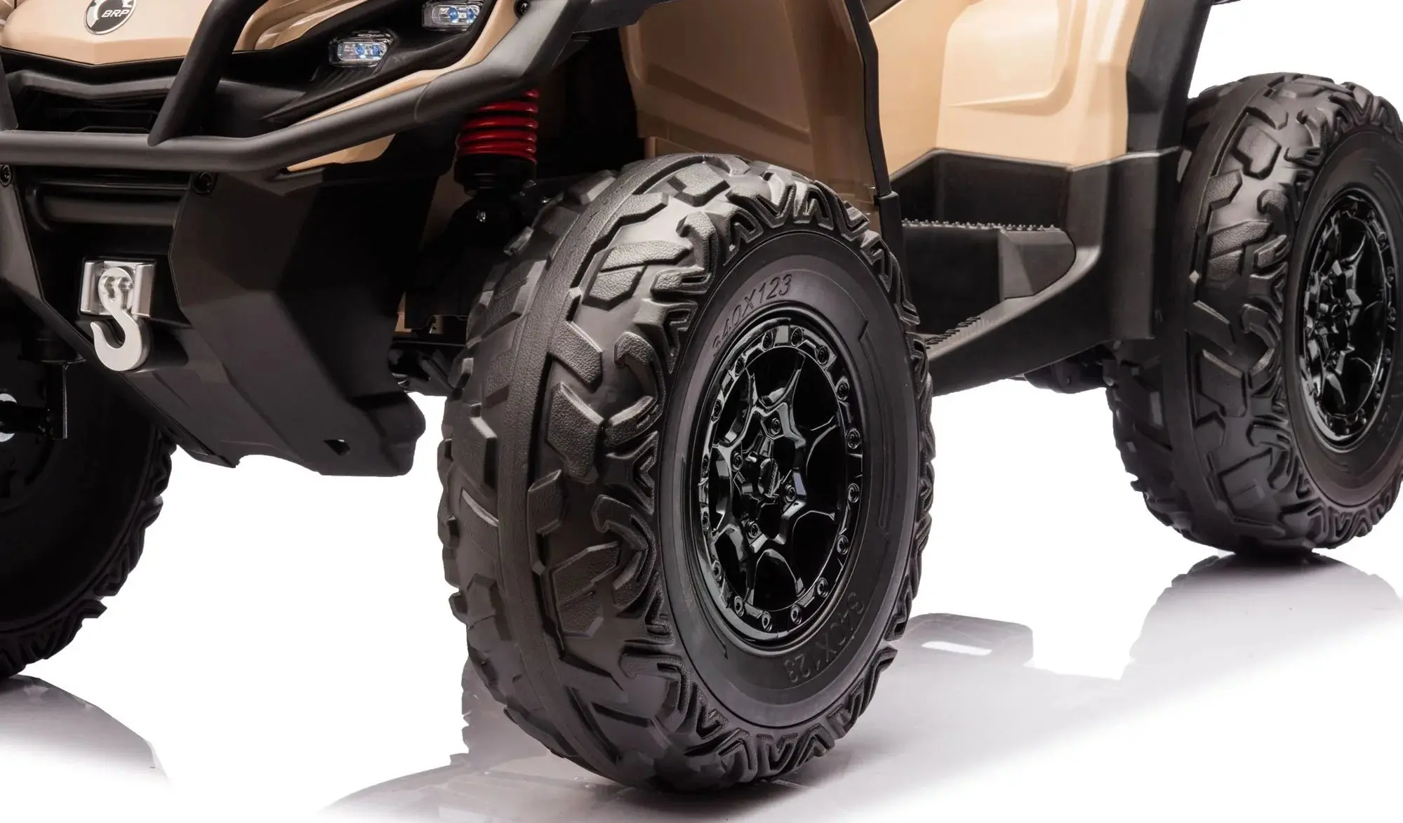 Электроквадроцикл KikkaBoo Can Am Outlander (Khaki) - 7