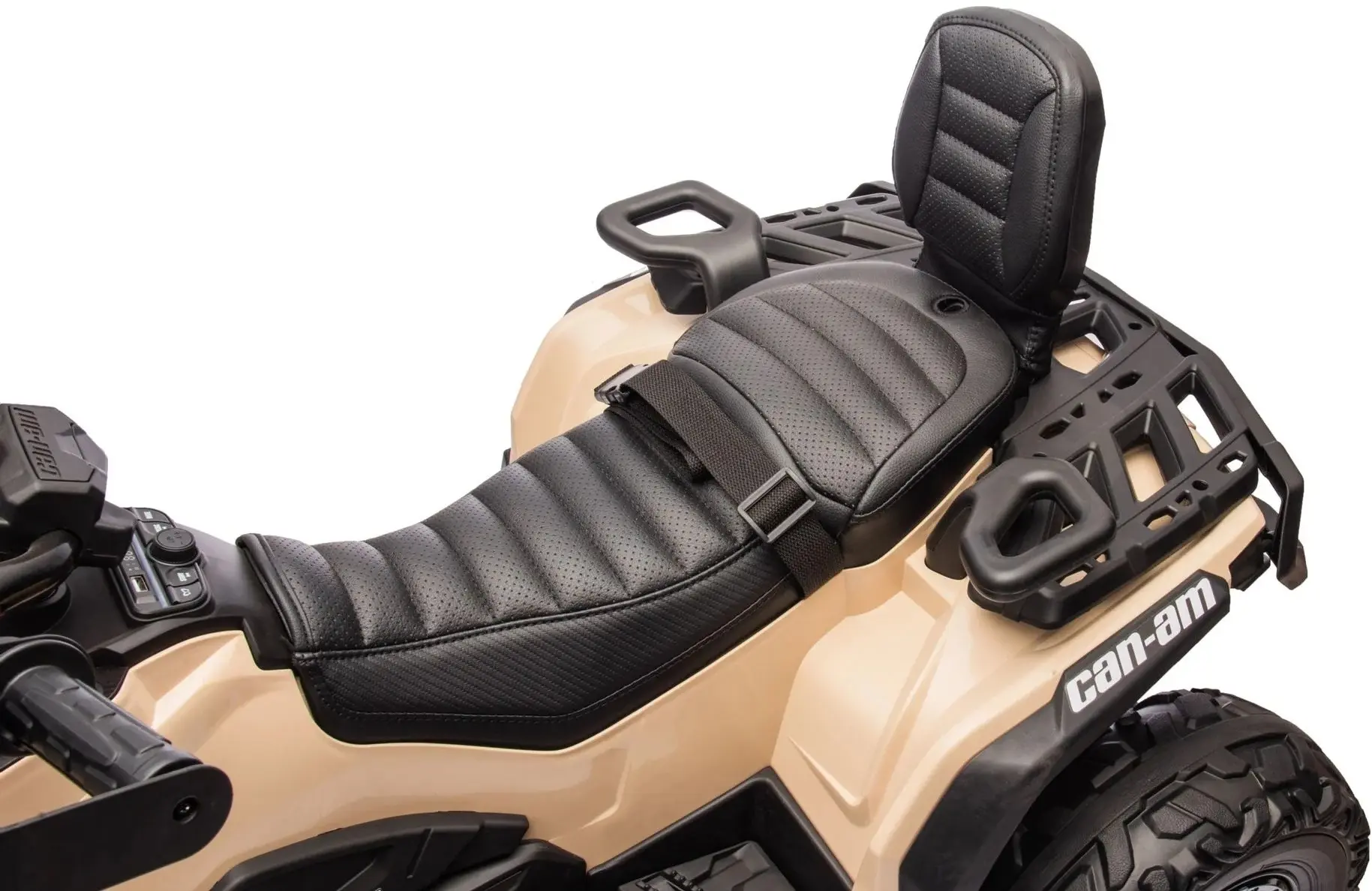 Электроквадроцикл KikkaBoo Can Am Outlander (Khaki) - 8