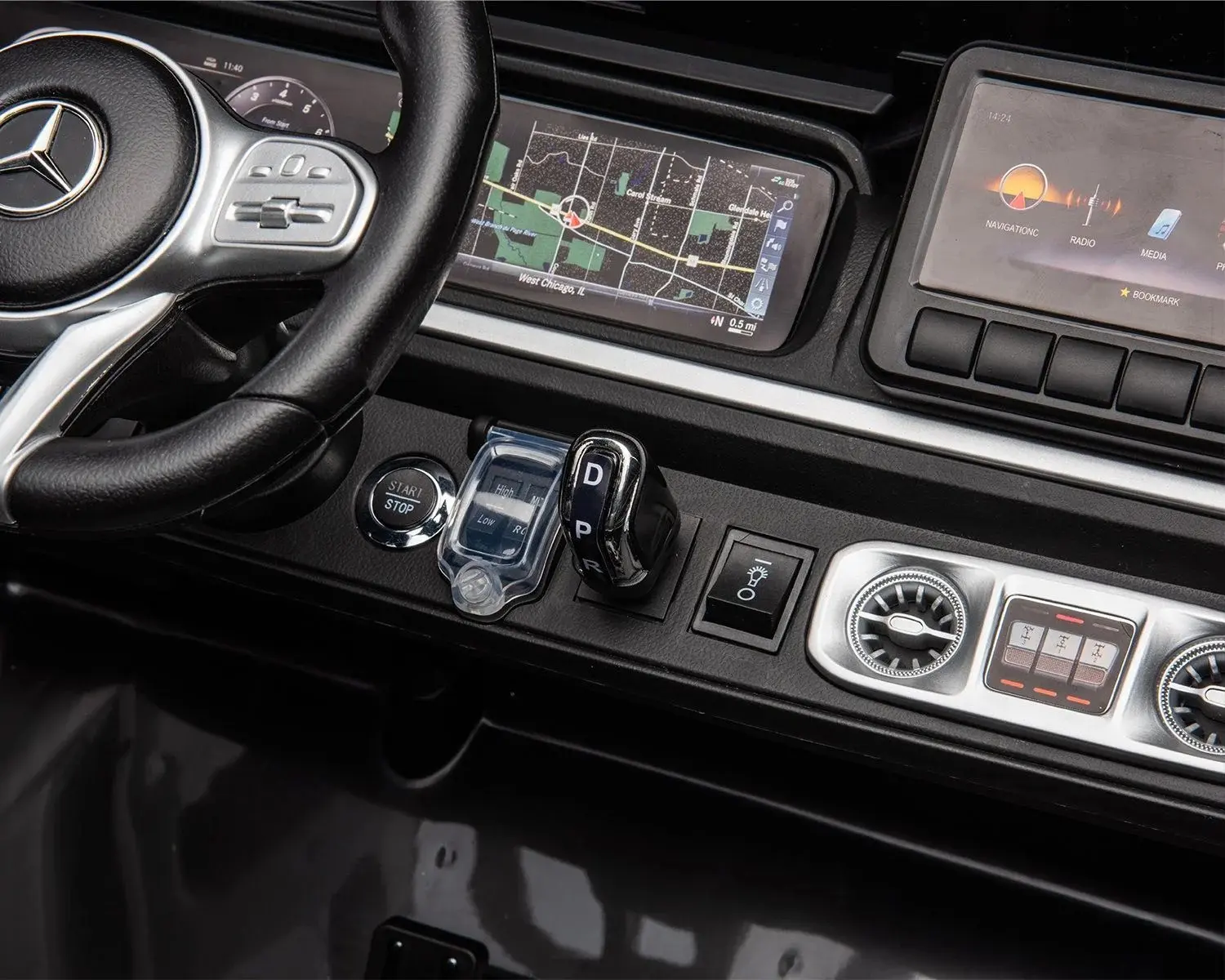 Электромобиль Kikka Boo Mercedes Benz AMG G63 4x4 (Black) - 5