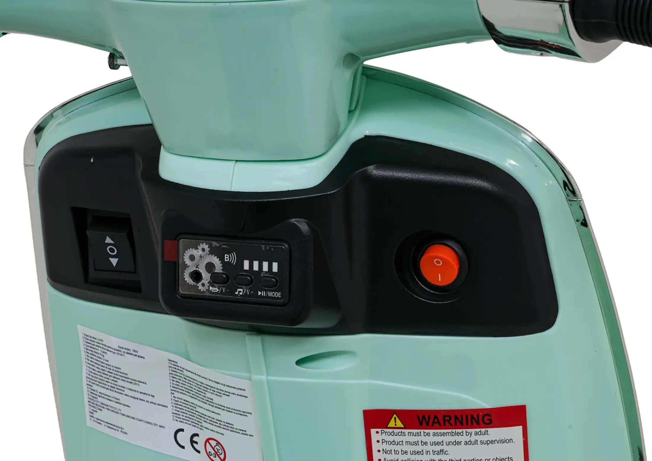 Электроскутер Vespa Roma (Green)