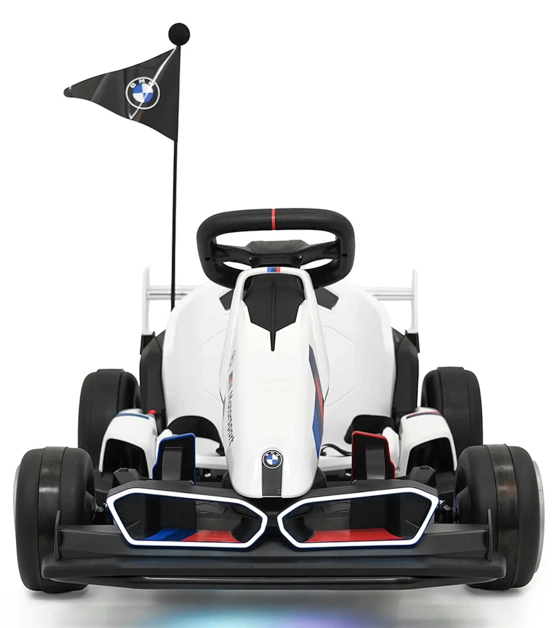 Masinuta electrica Ramiz BMW (White) - 2