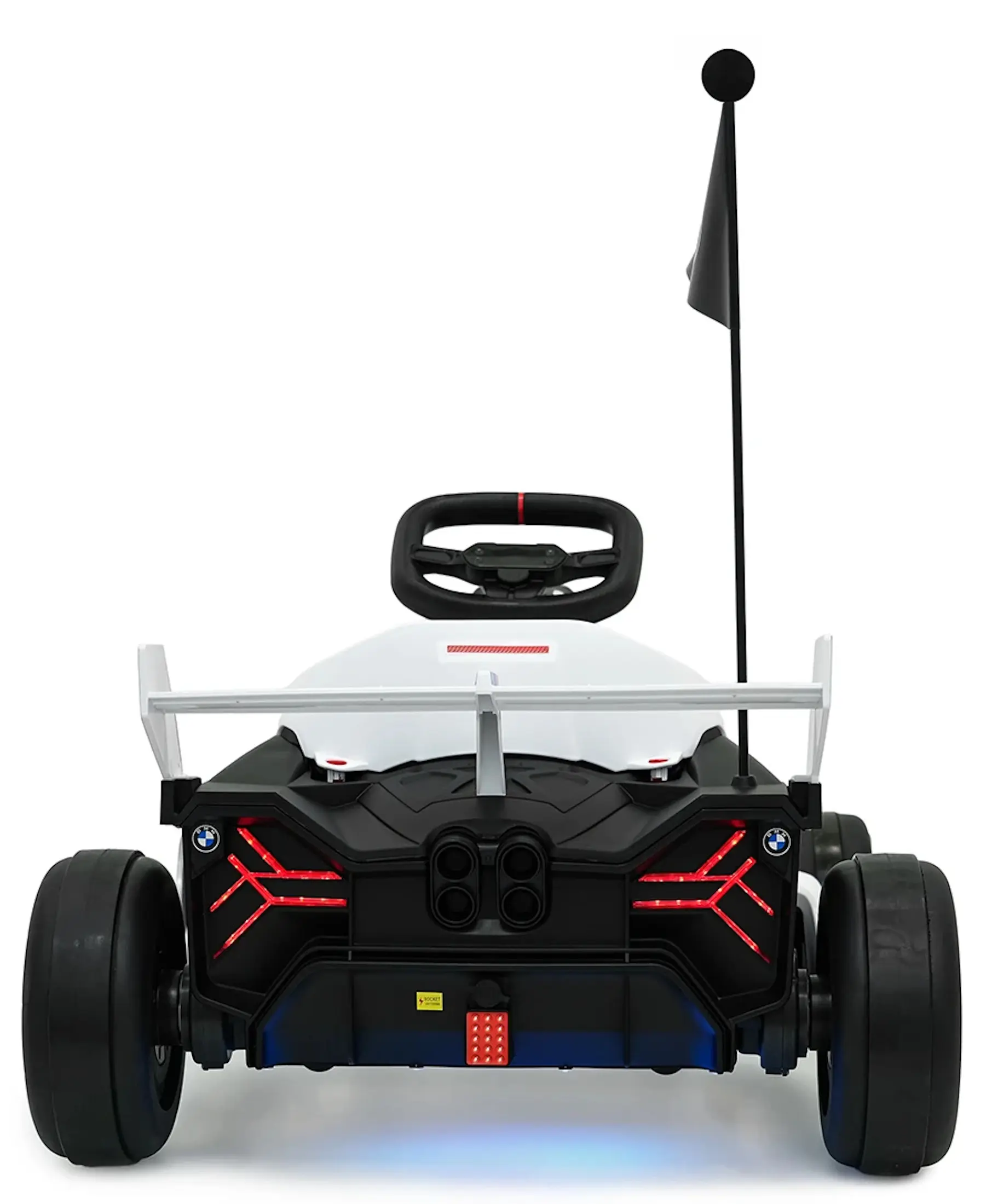 Masinuta electrica Ramiz BMW (White) - 4
