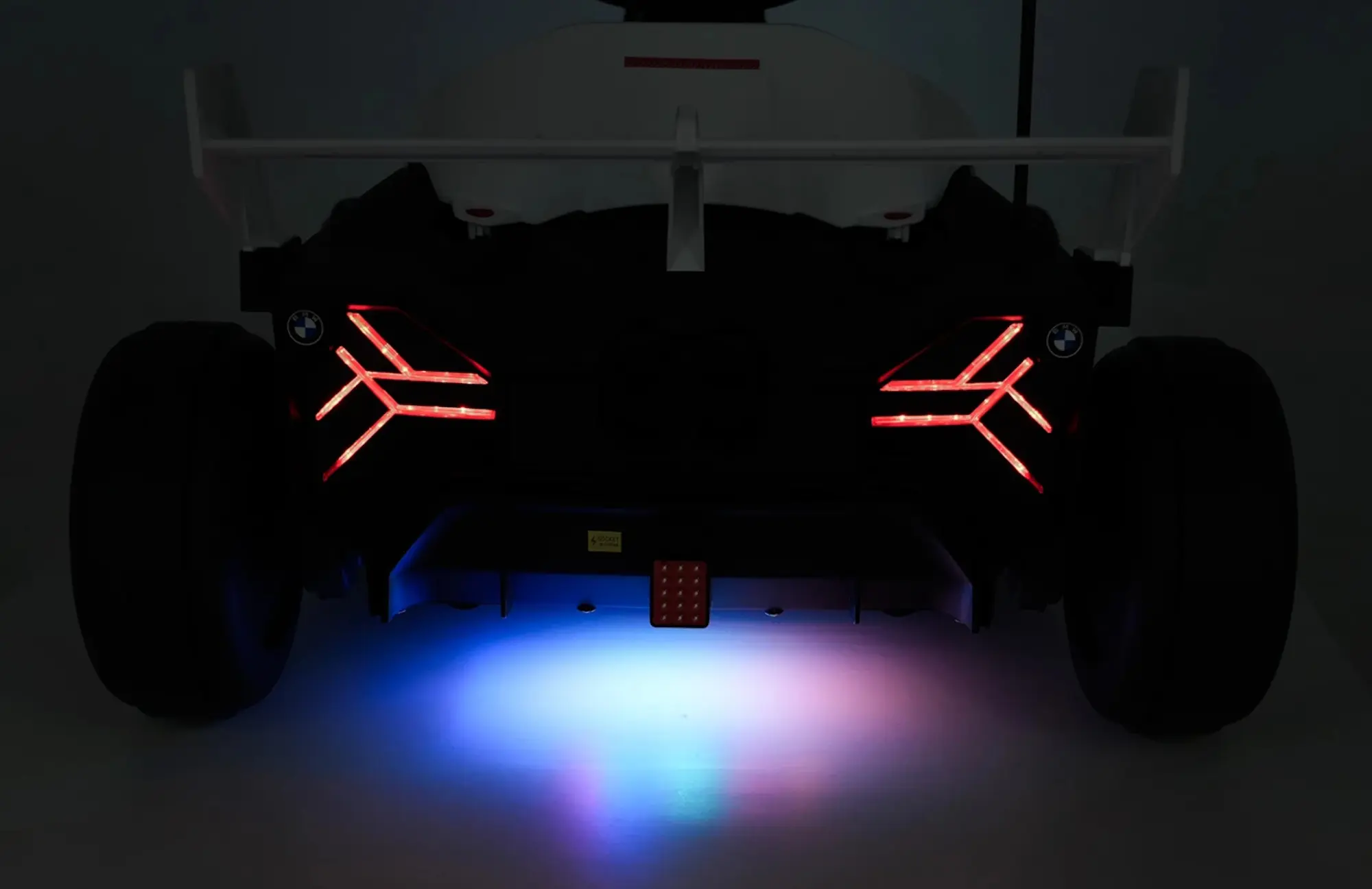 Masinuta electrica Ramiz BMW (White) - 10