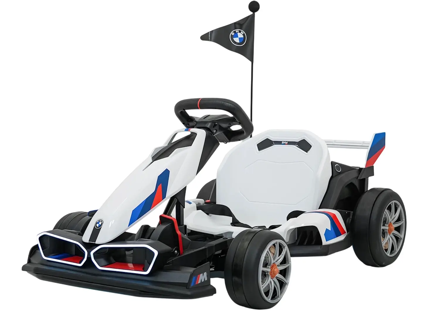 Masinuta electrica Ramiz BMW (White)