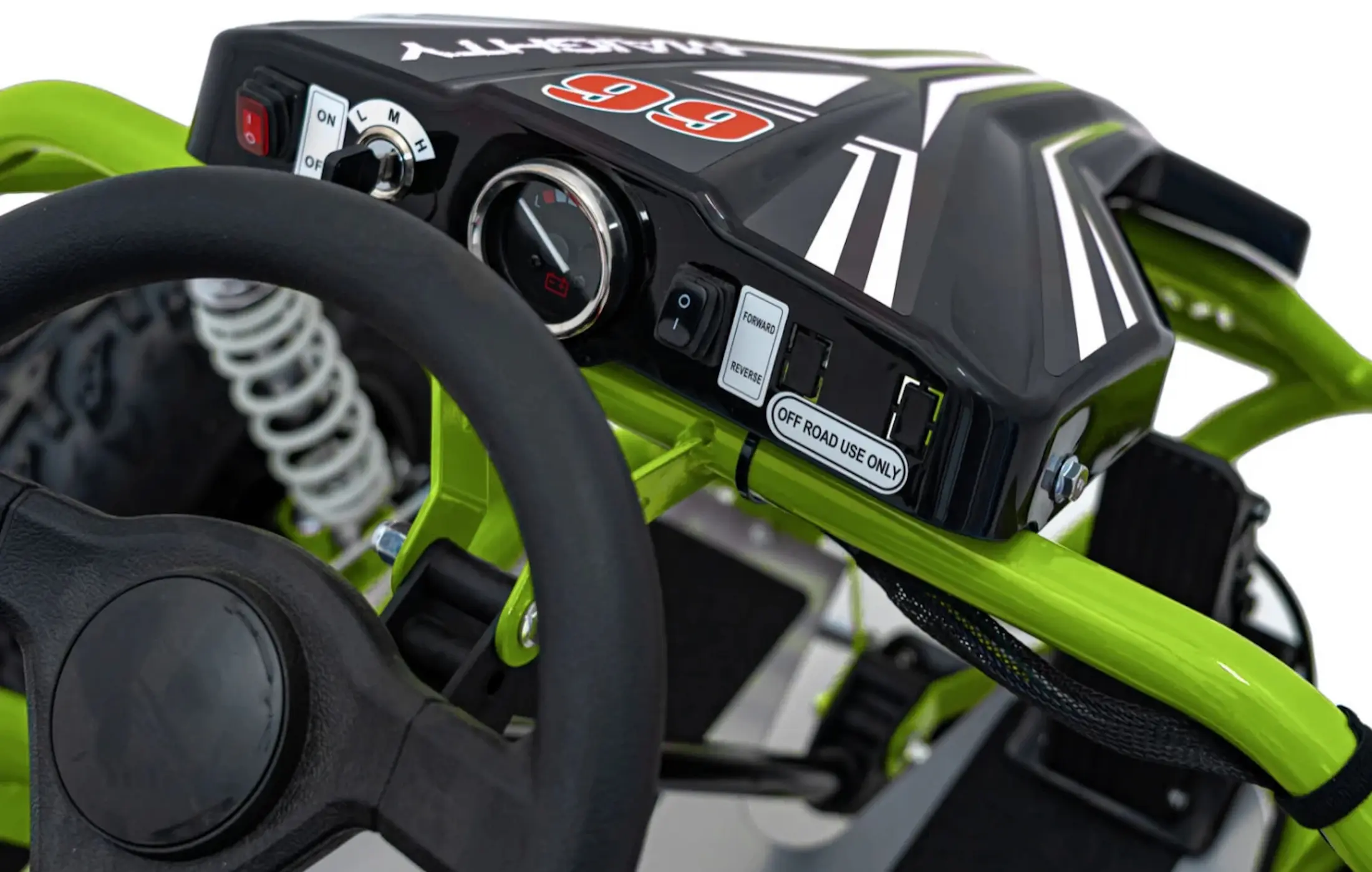 Kart electric Ramiz Gokart Maighty (Green)