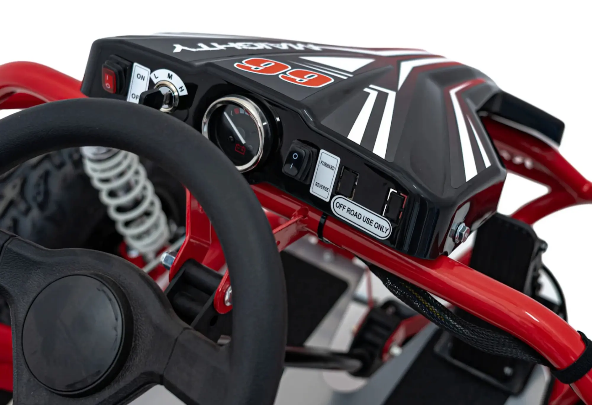 Kart electric Ramiz Gokart Maighty (Red)