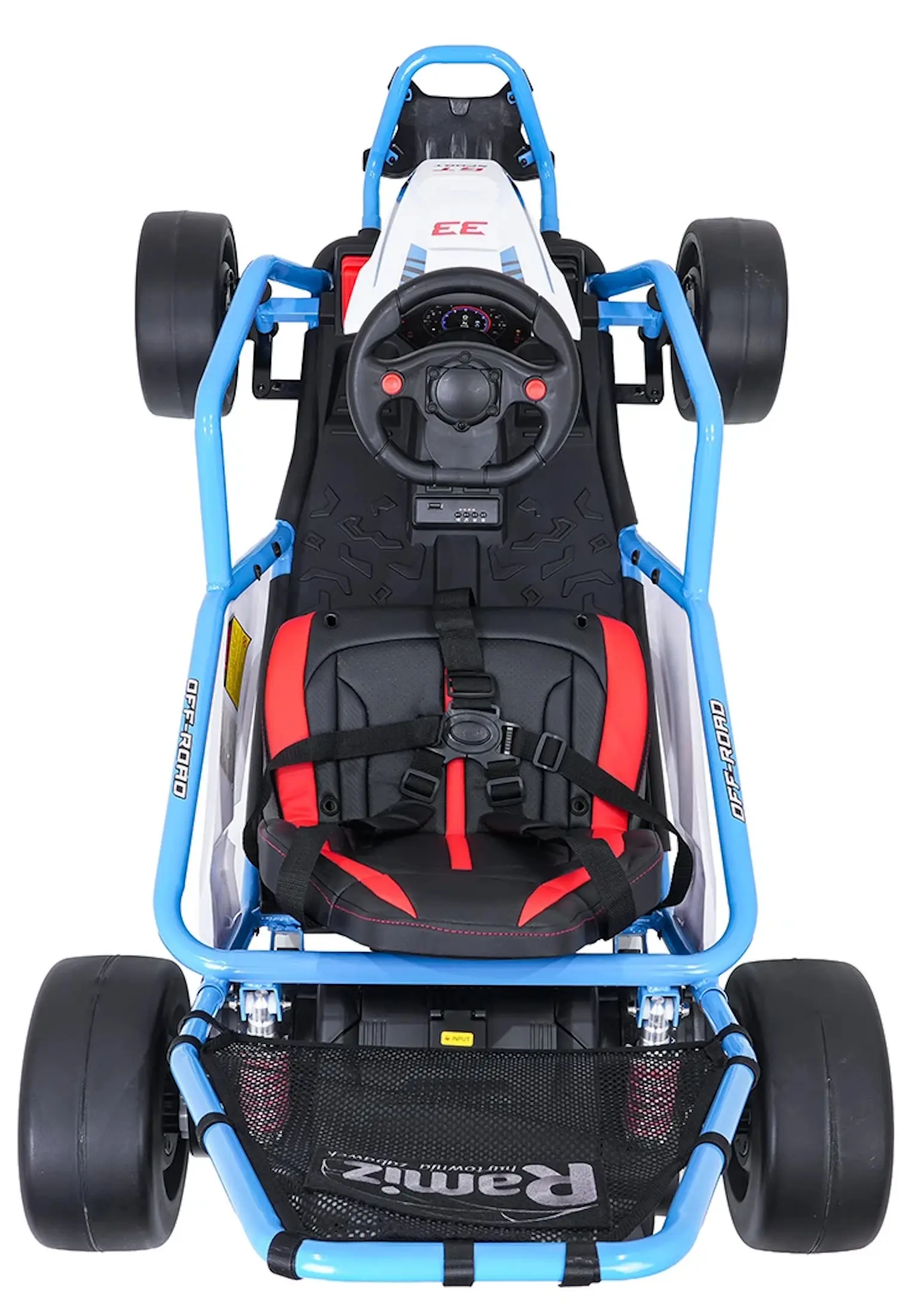 Kart electric Ramiz Tornado (Blue)