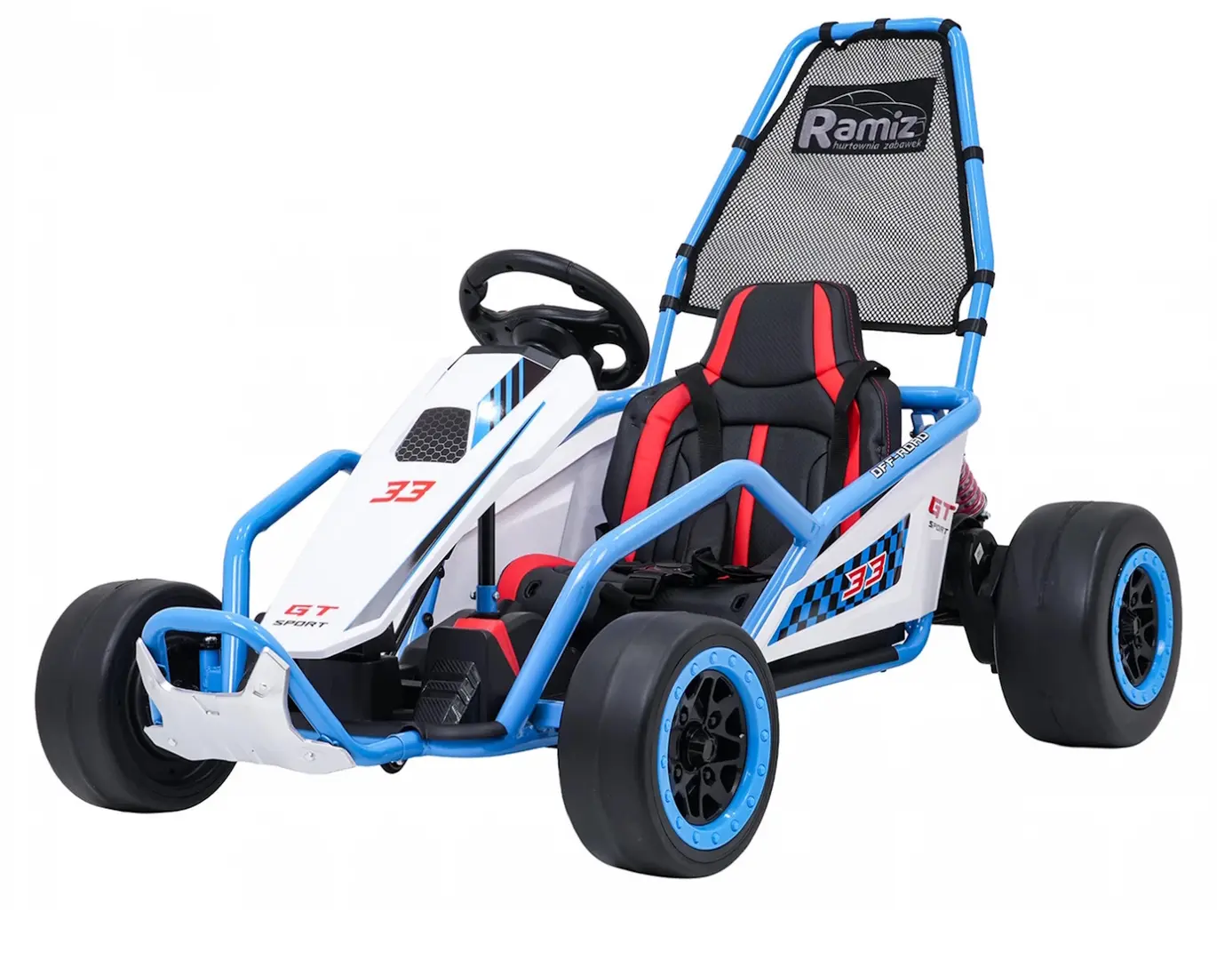 Kart electric Ramiz Tornado (Blue)
