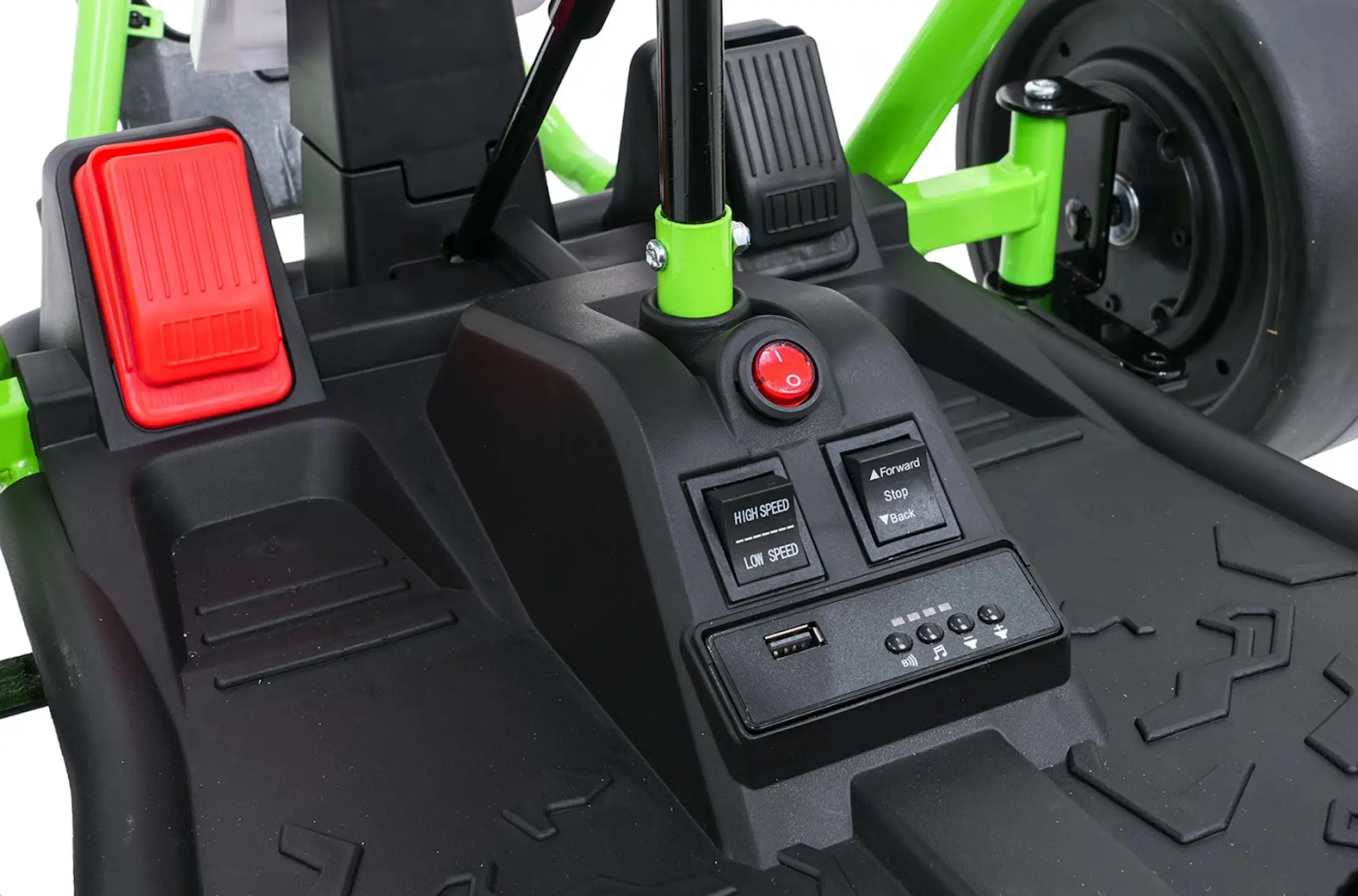 Kart electric Ramiz Tornado (Green)