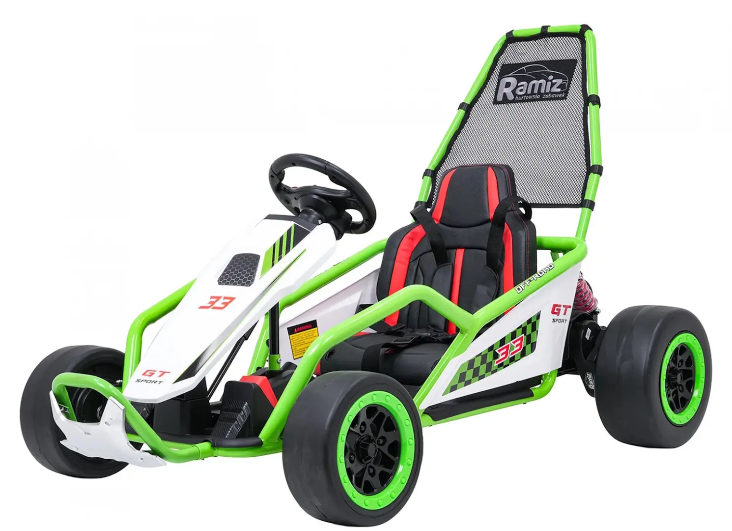 Kart electric Ramiz Tornado (Green)