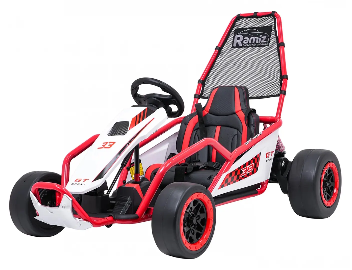 Kart electric Ramiz Tornado (Red)
