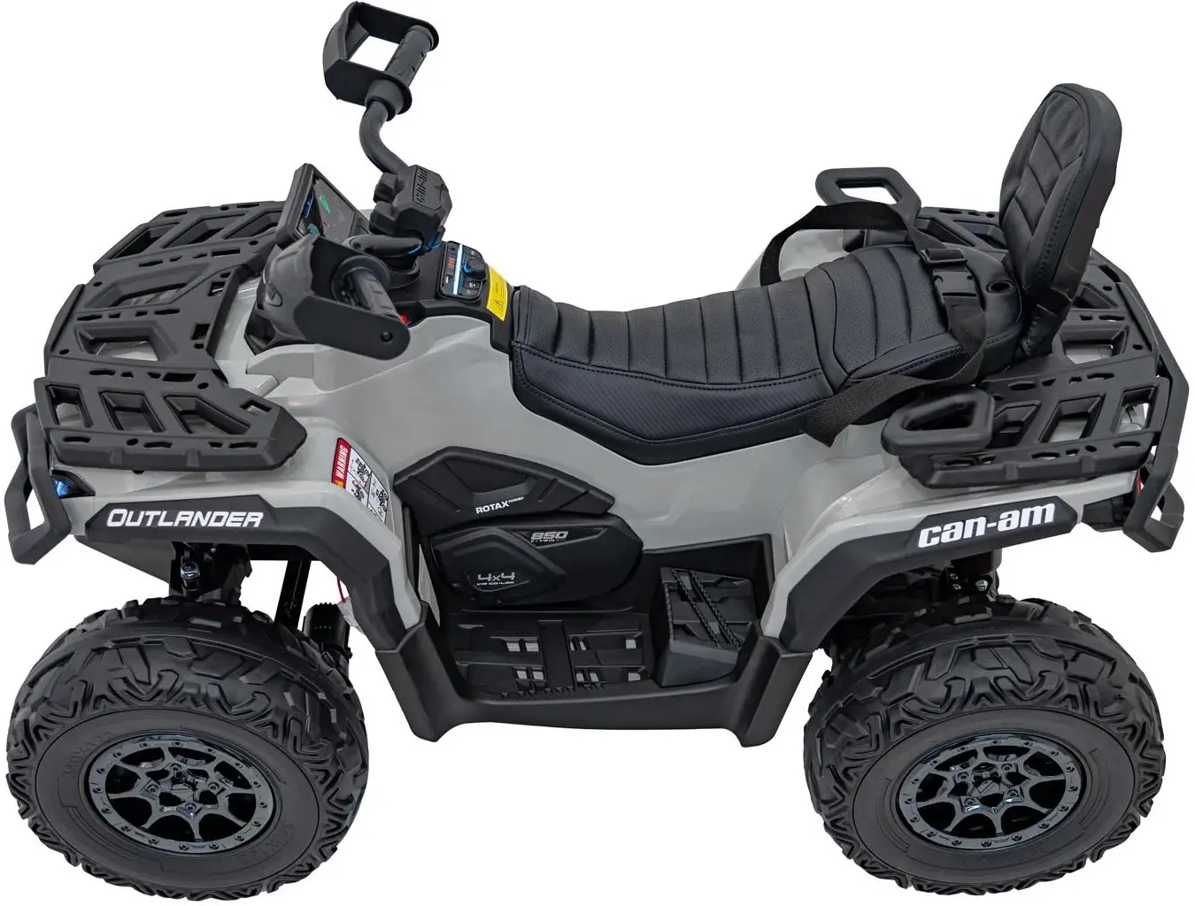 Электроквадроцикл Ramiz Can Am Outlander (Gray) - 9