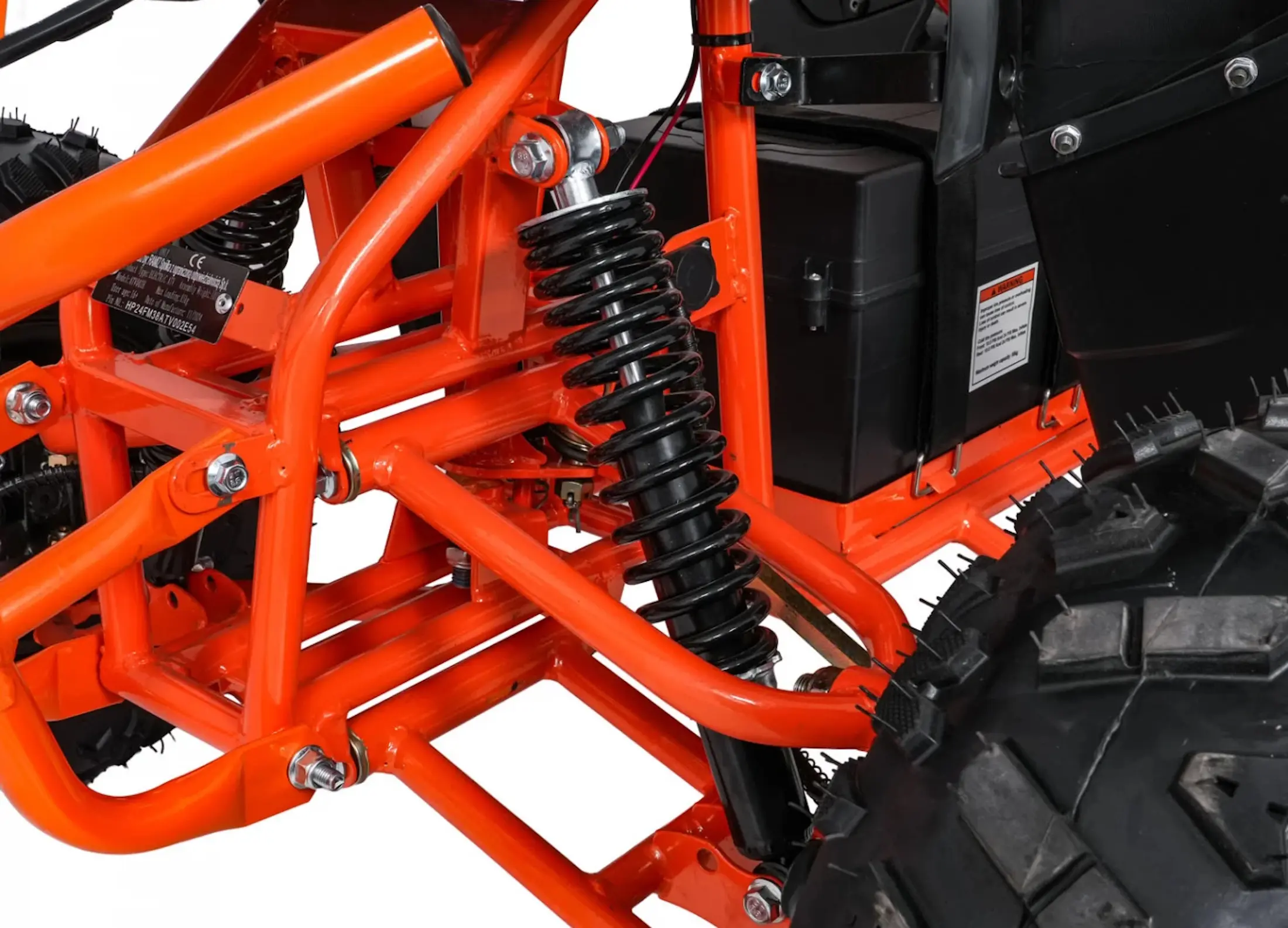 ATV electric Ramiz Quad Desert Storm Lift (Orange)
