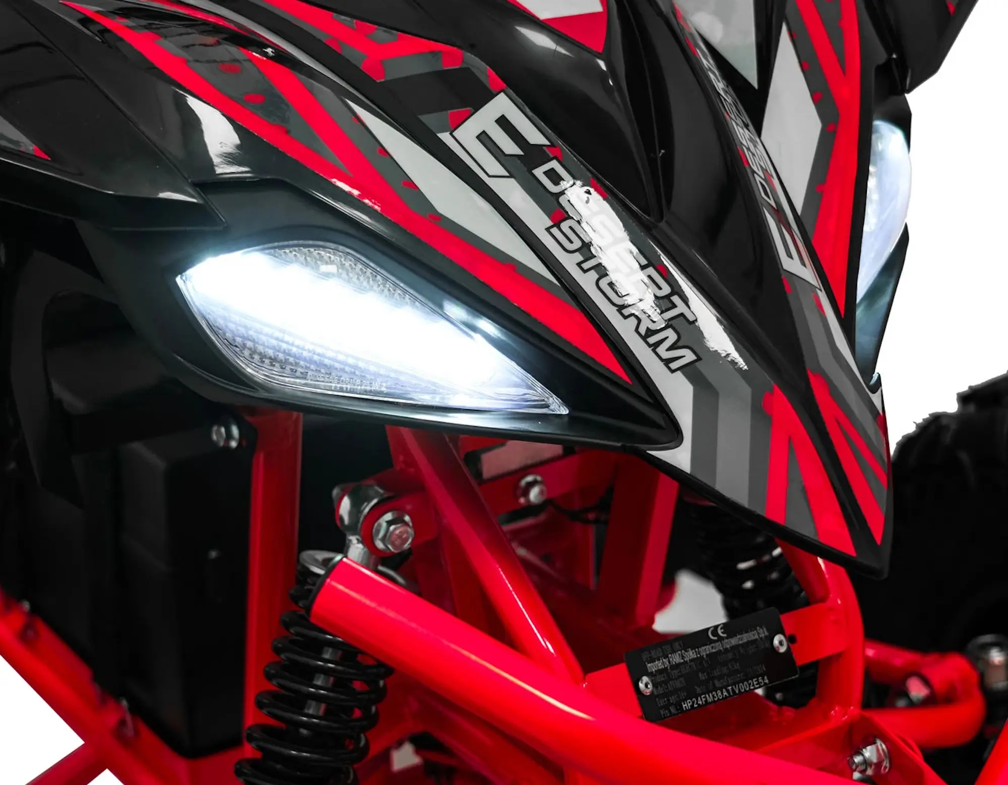 ATV electric Ramiz Quad Desert Storm Lift (Red)