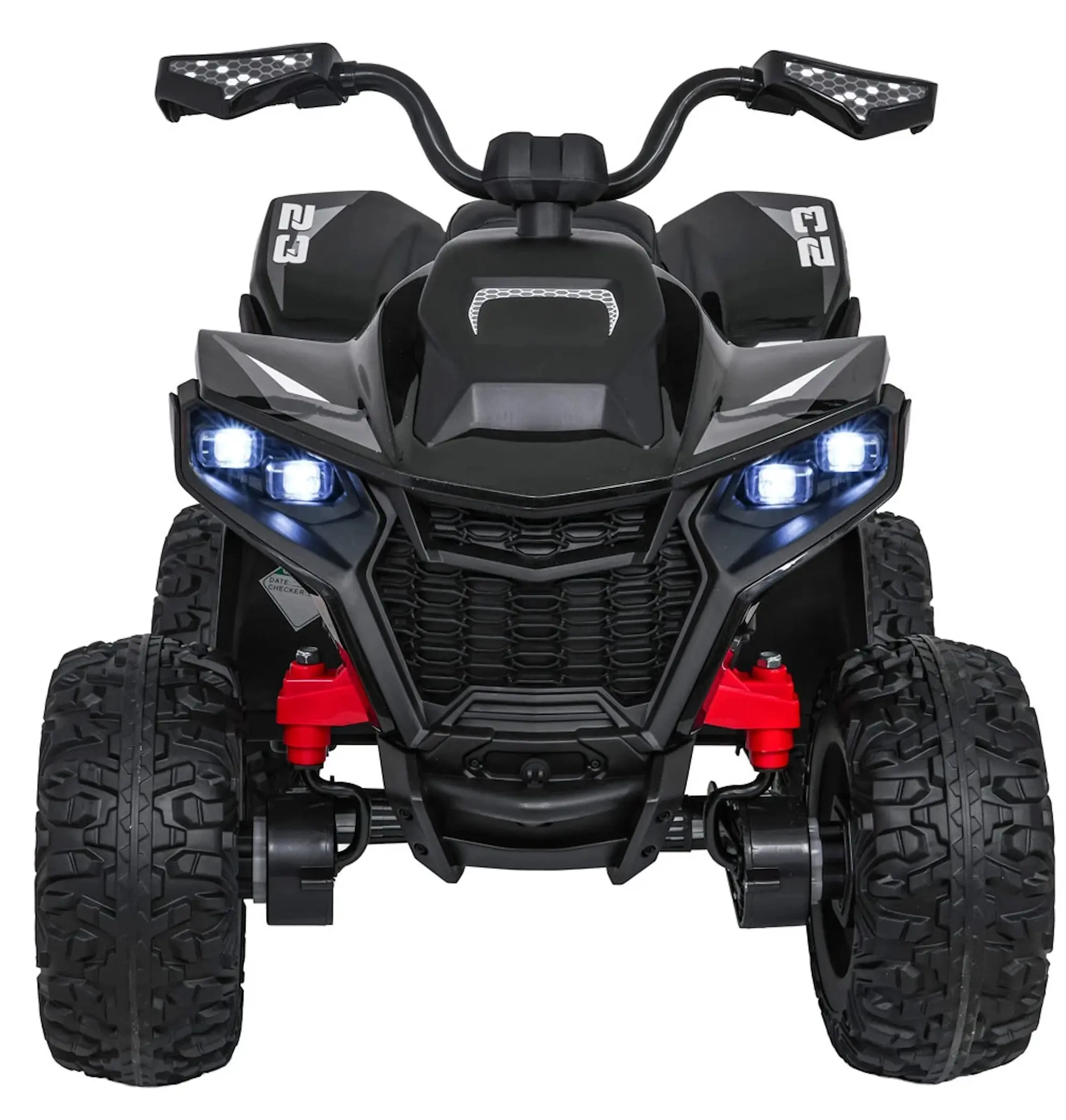 ATV electric Ramiz Quad Fast Wheel (Black)