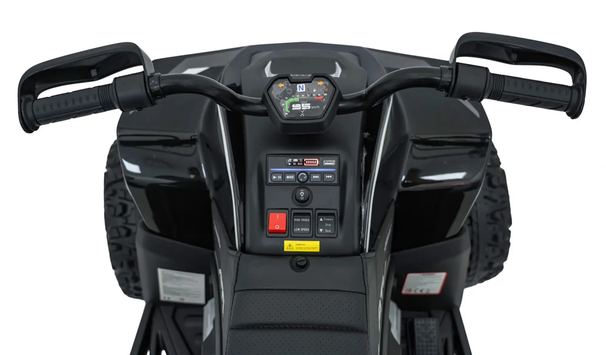 ATV electric Ramiz Quad Fast Wheel (Black)