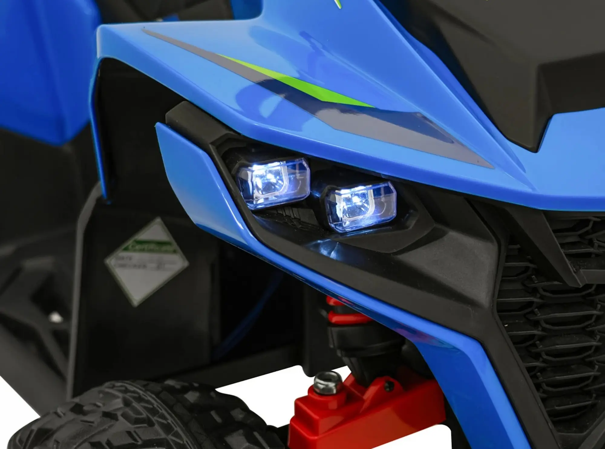 ATV electric Ramiz Quad Fast Wheel (Blue)