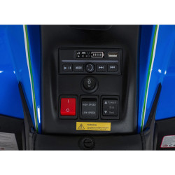 ATV electric Ramiz Quad Fast Wheel (Blue) Thumb