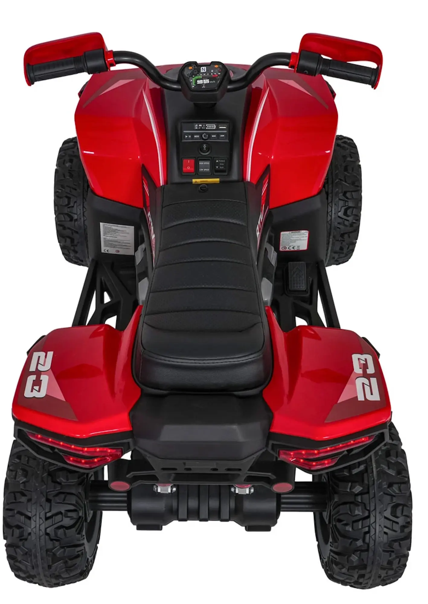 ATV electric Ramiz Quad Fast Wheel (Red)