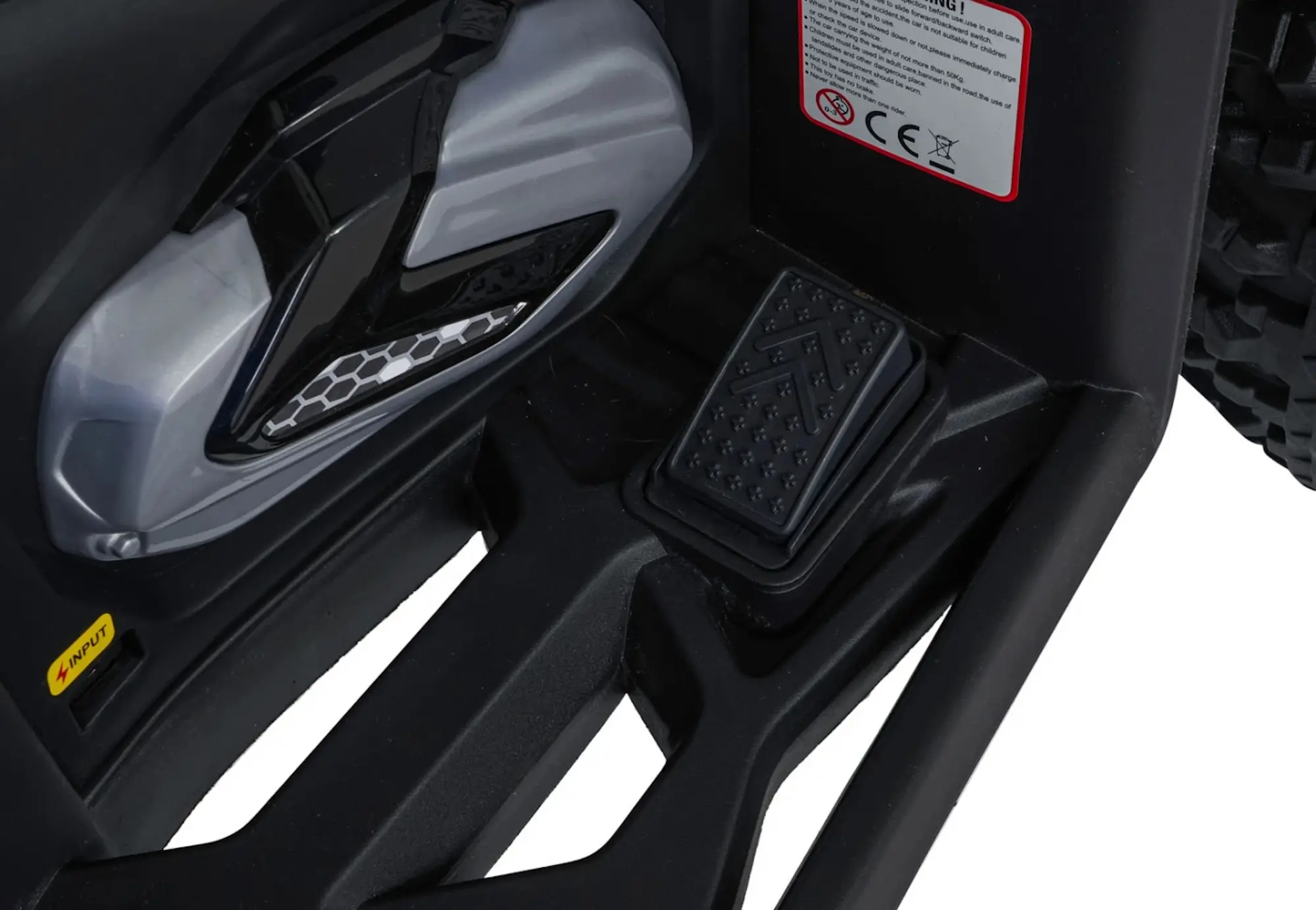 ATV electric Ramiz Quad Fast Wheel (Red)