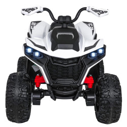 ATV electric Ramiz Quad Fast Wheel (White) Thumb