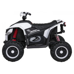 ATV electric Ramiz Quad Fast Wheel (White) Thumb