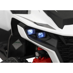 ATV electric Ramiz Quad Fast Wheel (White) Thumb