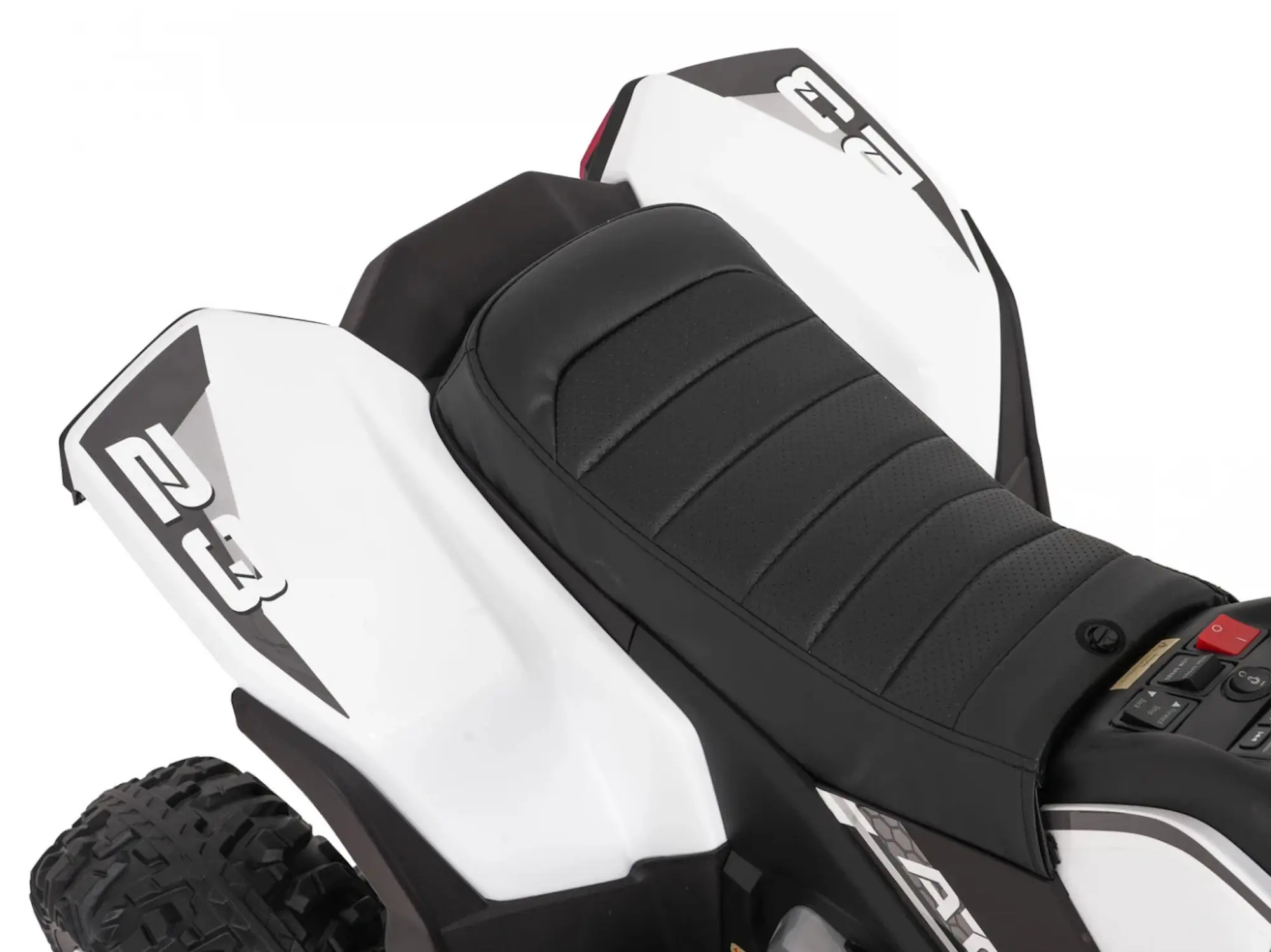 ATV electric Ramiz Quad Fast Wheel (White)
