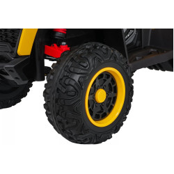 ATV electric Ramiz Quad Fast Wheel (Yellow) Thumb