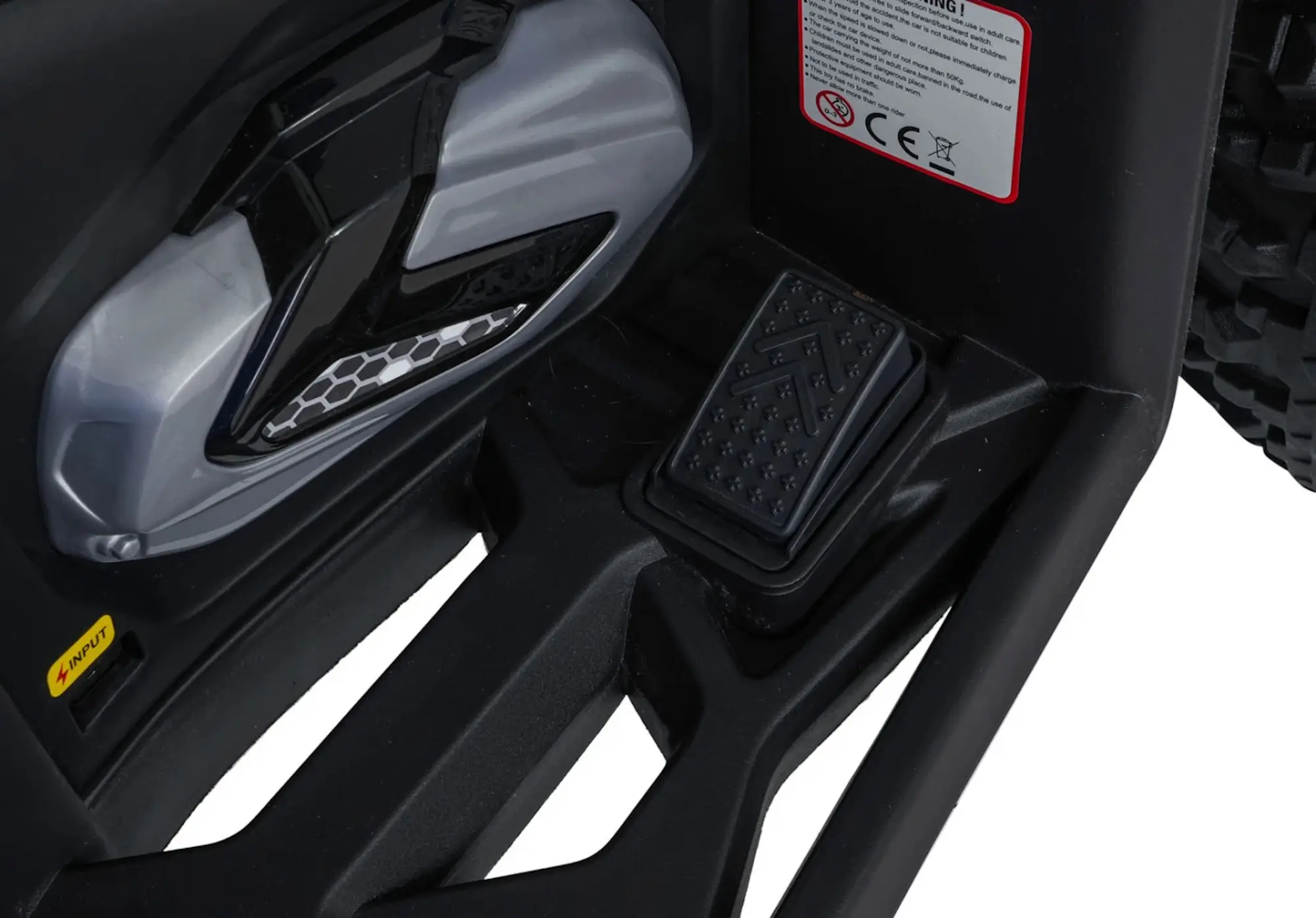 ATV electric Ramiz Quad Fast Wheel (Yellow)