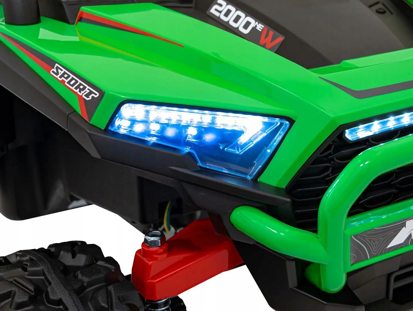 Maşinuţă electrică Ramiz Buggy 4x4 KCK (Green) - 11
