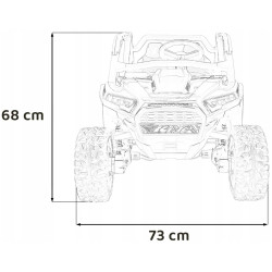 Maşinuţă electrică Ramiz Buggy 4x4 KCK (Green) Thumb