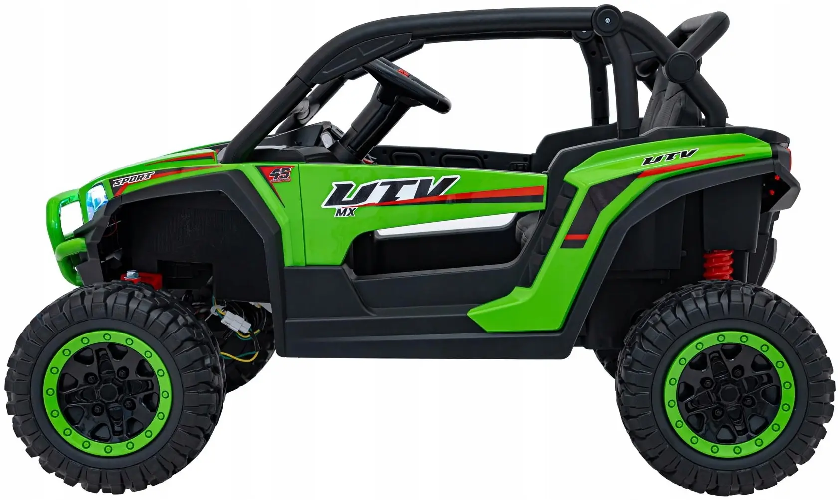 Maşinuţă electrică Ramiz Buggy 4x4 KCK (Green) - 4