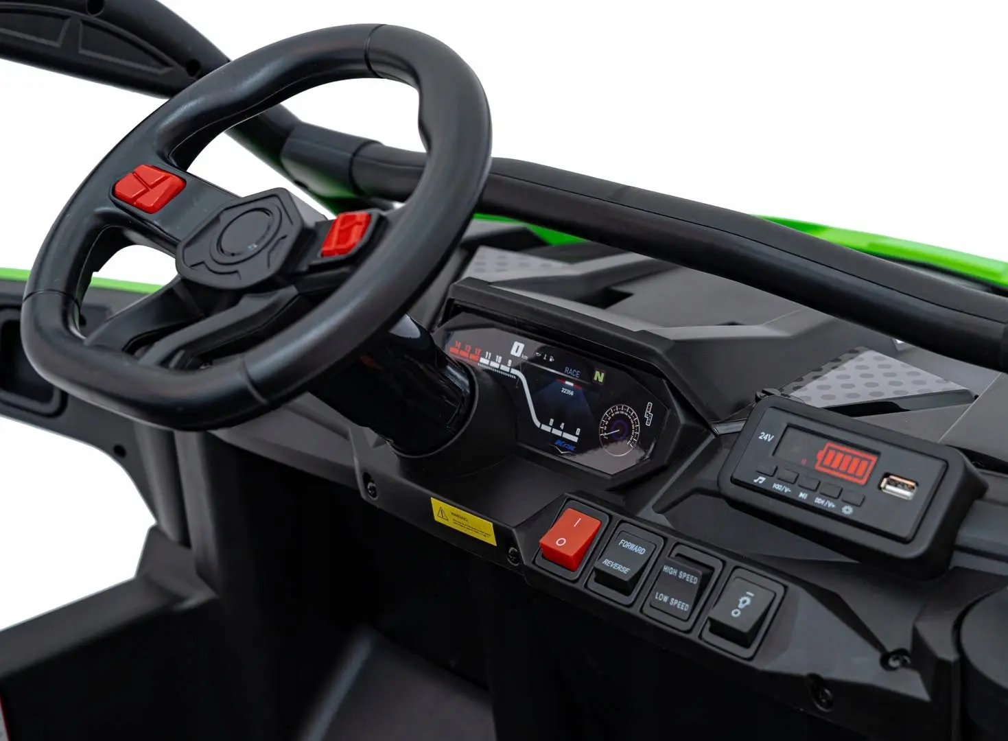 Maşinuţă electrică Ramiz Buggy 4x4 KCK (Green) - 8