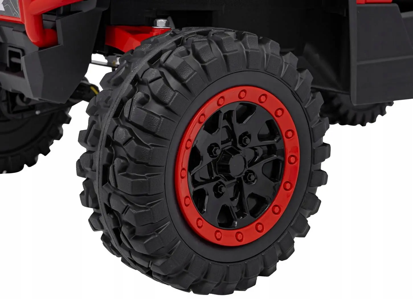 Maşinuţă electrică Ramiz Buggy 4x4 KCK (Red) - 11