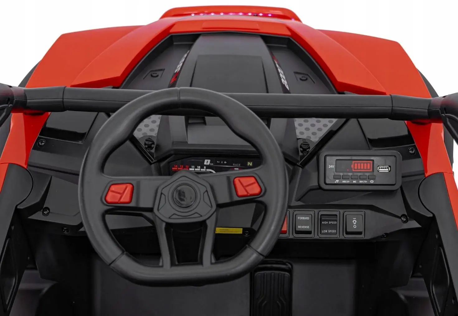 Maşinuţă electrică Ramiz Buggy 4x4 KCK (Red) - 7