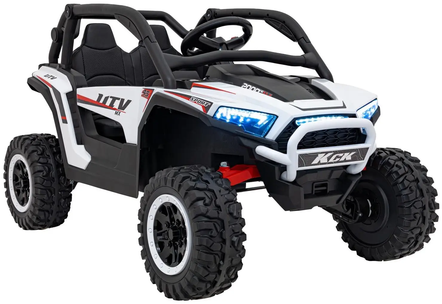 Maşinuţă electrică Ramiz Buggy 4x4 KCK (White) - 19