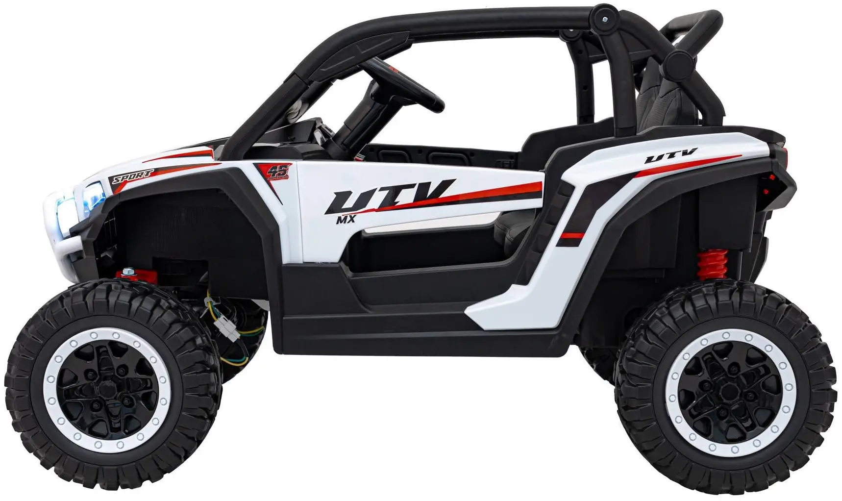 Maşinuţă electrică Ramiz Buggy 4x4 KCK (White) - 17
