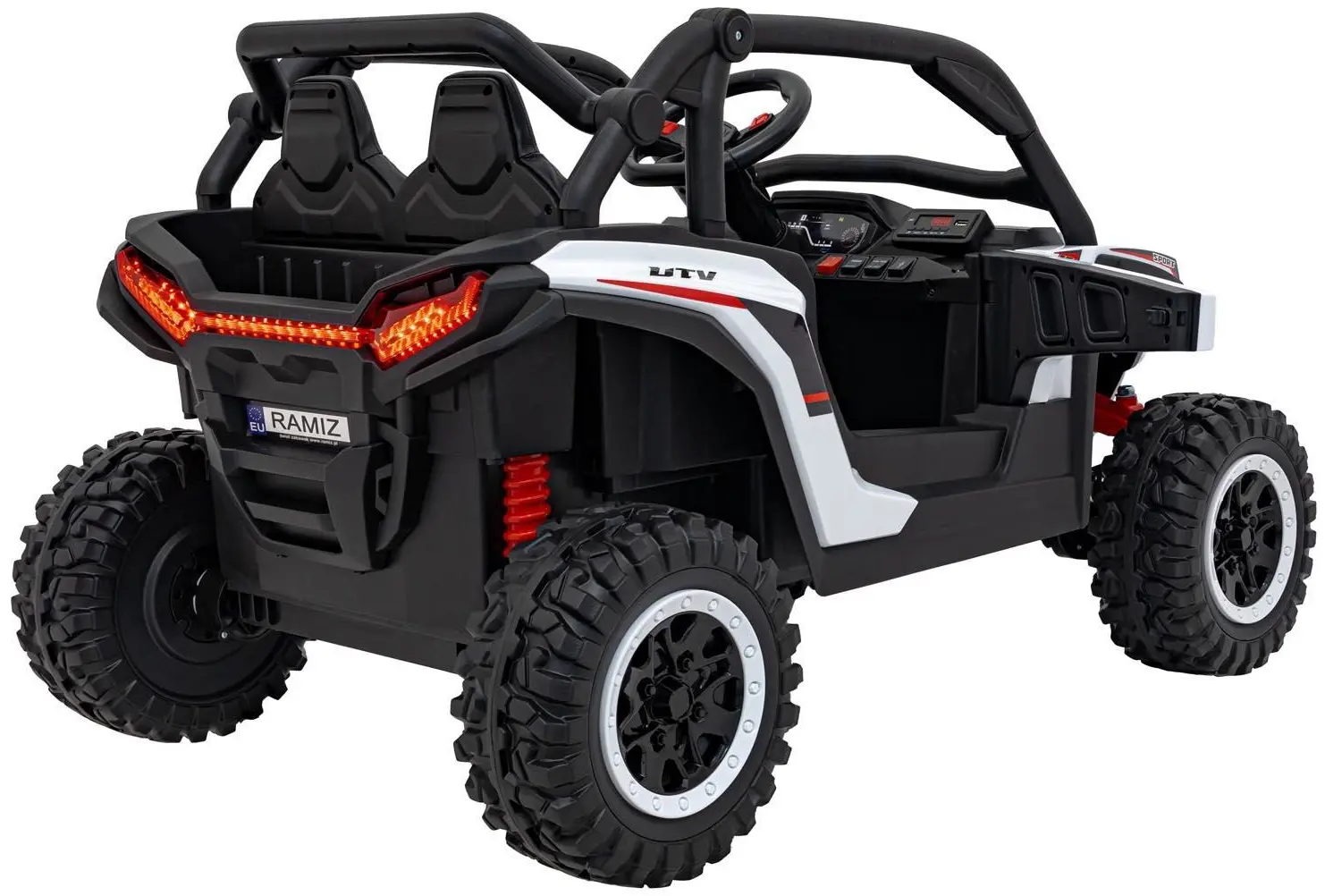Maşinuţă electrică Ramiz Buggy 4x4 KCK (White) - 14