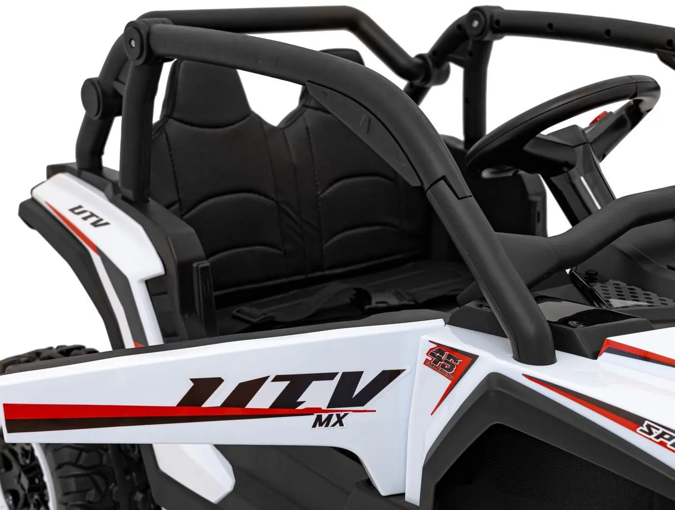Maşinuţă electrică Ramiz Buggy 4x4 KCK (White) - 12