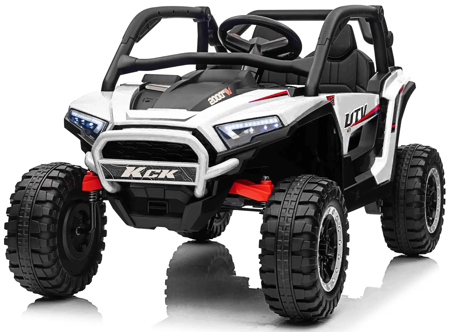 Maşinuţă electrică Ramiz Buggy 4x4 KCK (White)