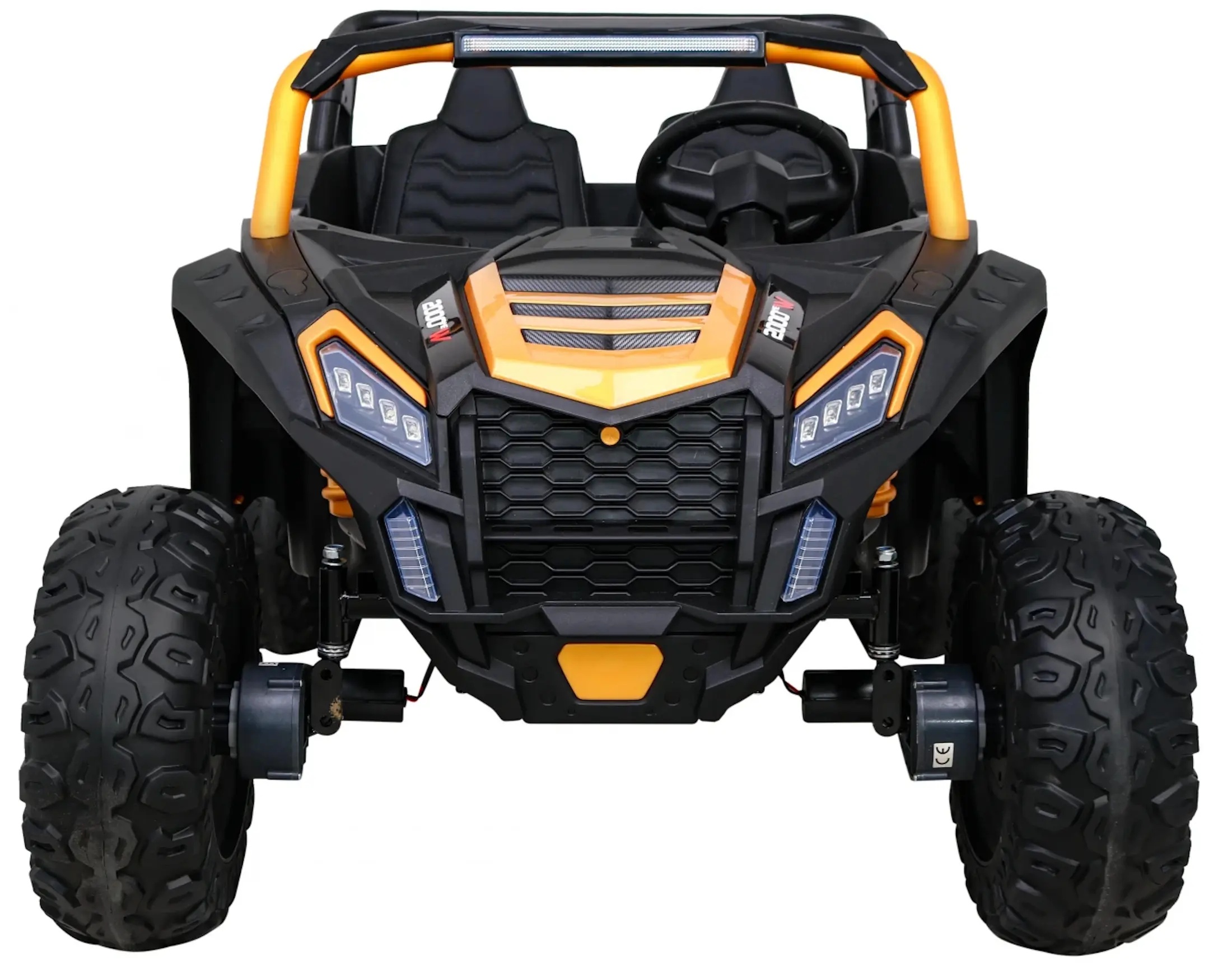 Masinuta electrica Ramiz Buggy ATV Racing 4x4 (Gold)