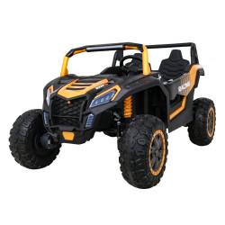 Masinuta electrica Ramiz Buggy ATV Racing 4x4 (Gold)