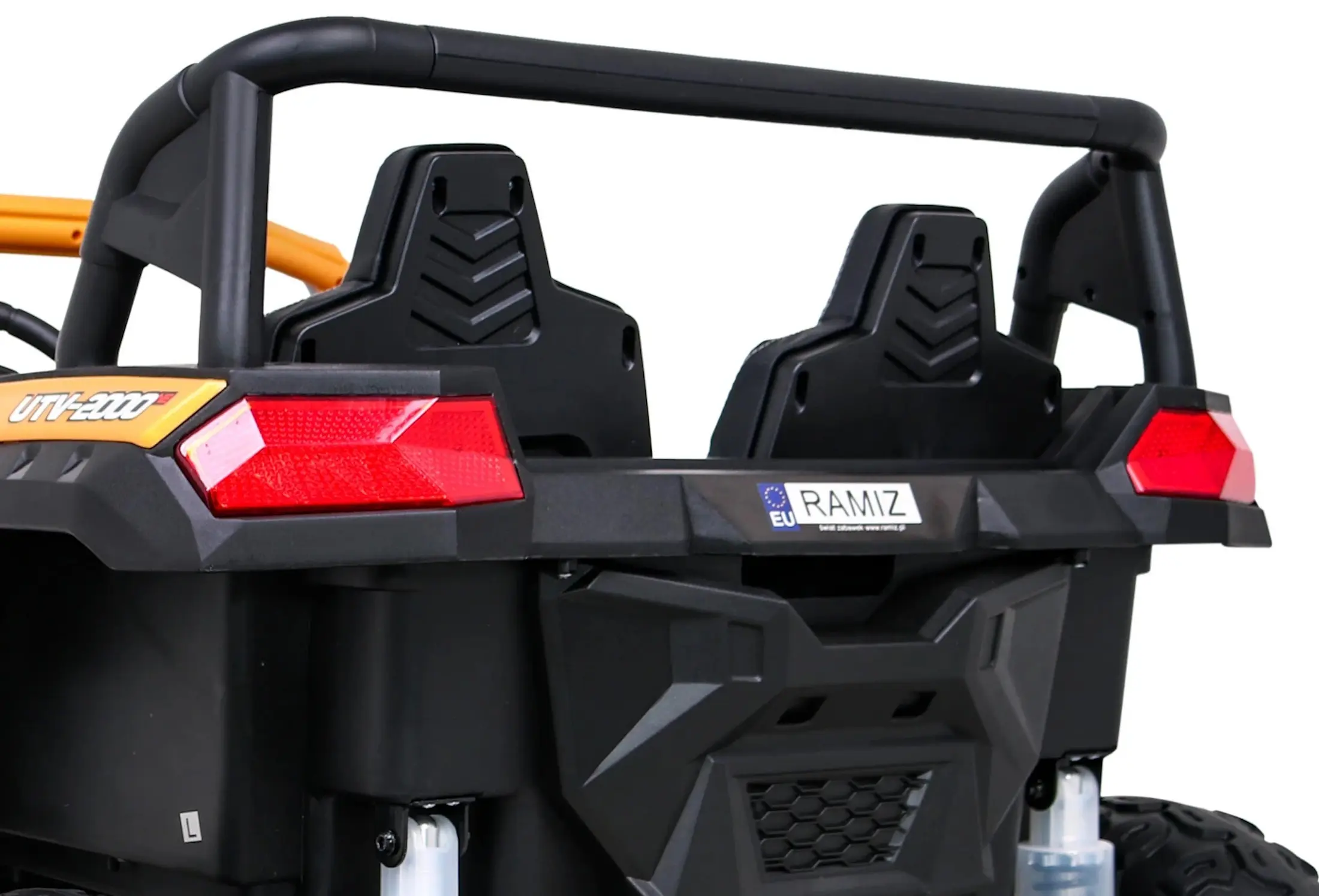 Masinuta electrica Ramiz Buggy ATV Racing 4x4 (Gold)