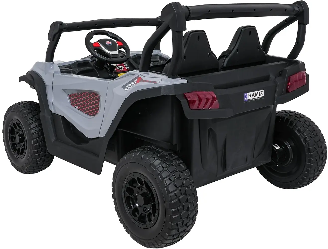 Masinuta electrica Ramiz Buggy Gravity 4x4 (Gray) - 6