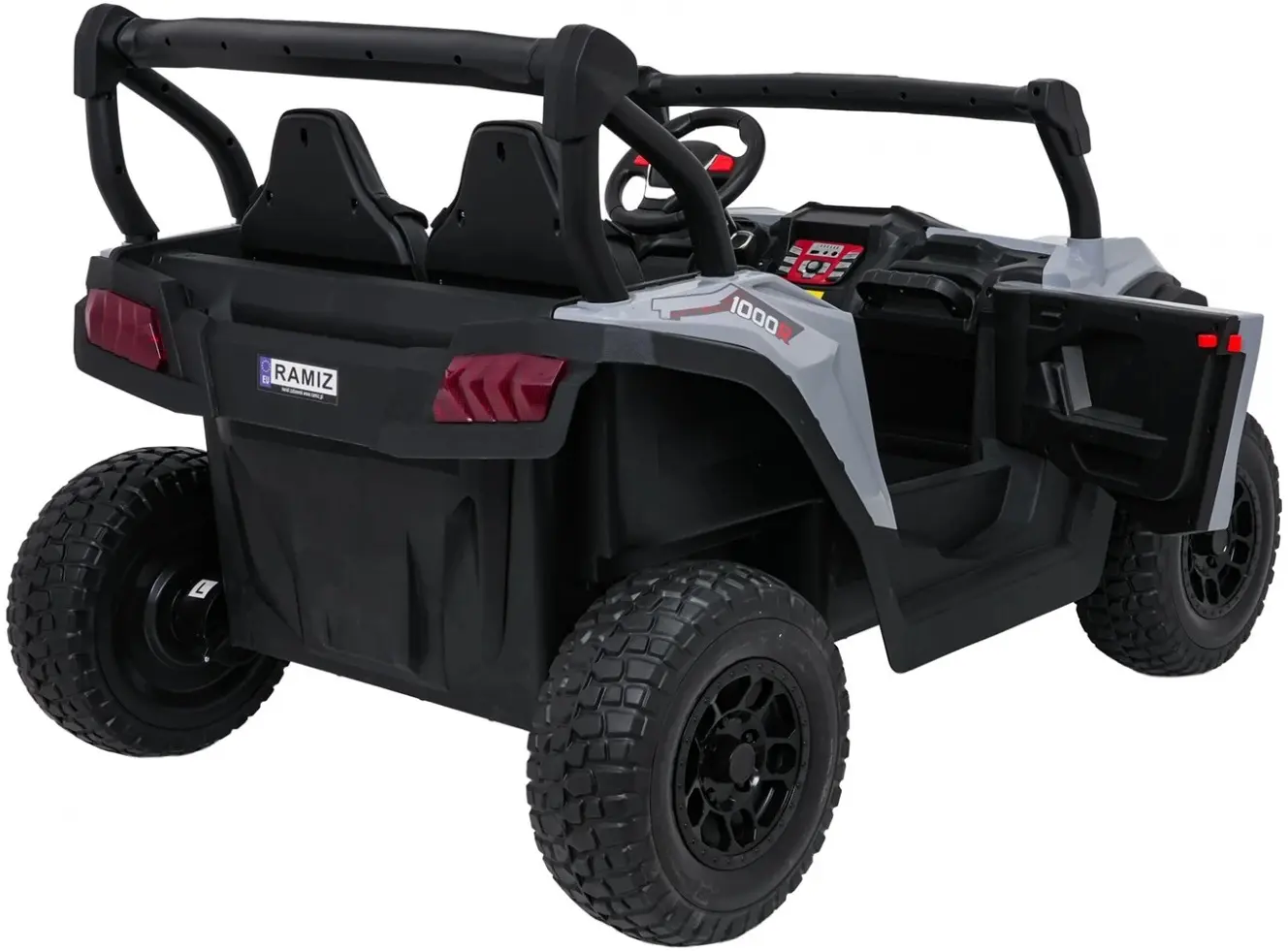 Masinuta electrica Ramiz Buggy Gravity 4x4 (Gray) - 8